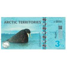 Banknote, United States, Dollar, 2014, 3,5 DOLLAR ARTIC TERRITORIES, UNC(65-70)