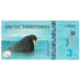 Banknote, United States, Dollar, 2014, 3,5 DOLLAR ARTIC TERRITORIES, UNC(65-70)