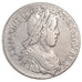FRANCE, 1/2 Écu à la mèche longue, 1/2 ECU, 1647, Montpellier, KM #164.14, VF(3.