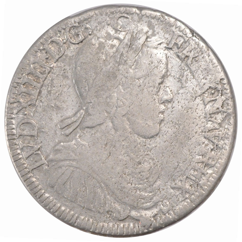 Louis XIV, 1/2 Ecu à la mèche longue