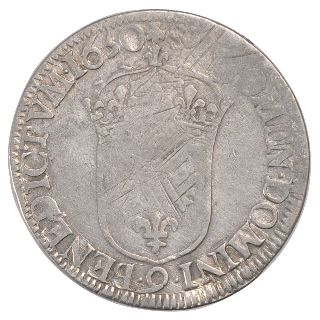 Louis XIV, 1/2 Ecu à la mèche longue