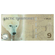 Billete, Dollar, 2012, Estados Unidos, 9 DOLLAR ARCTIC TERRITORIES, UNC