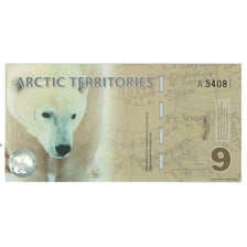 Billete, Dollar, 2012, Estados Unidos, 9 DOLLAR ARCTIC TERRITORIES, UNC