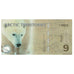 Biljet, Verenigde Staten, Dollar, 2012, 9 DOLLAR ARCTIC TERRITORIES, NIEUW