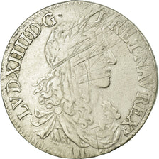 Munten, Frankrijk, Louis XIV, 1/2 Écu au buste juvénile, 1/2 Ecu, 1660