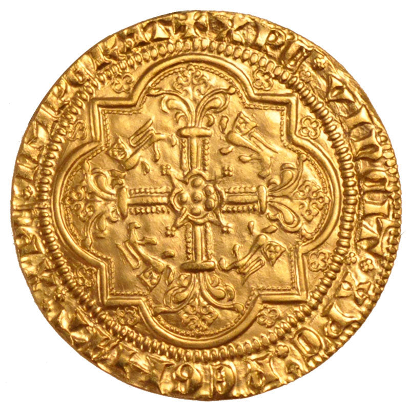 FRANCE, Léopard d'or, MS(63), Gold, Boudeau #482, 6.23
