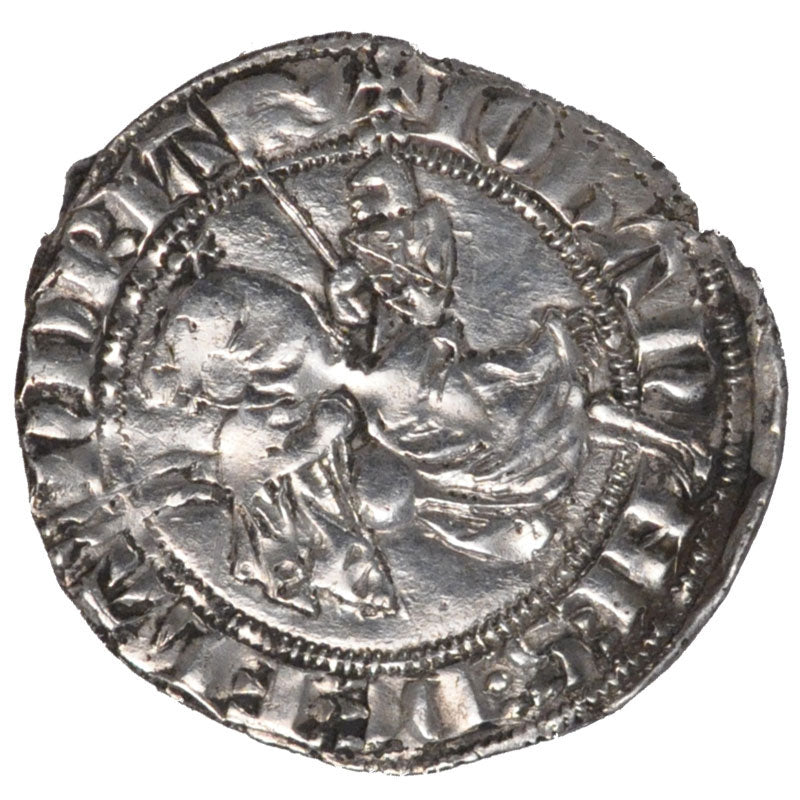 FRANCE, Baudekin, Crévecoeur, EF(40-45), Silver, Boudeau #2075, 1.93