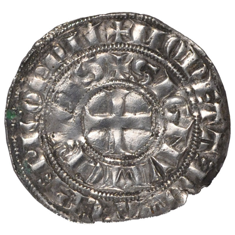FRANCE, Baudekin, Crévecoeur, EF(40-45), Silver, Boudeau #2075, 1.93