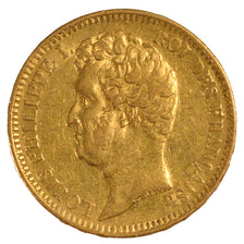 FRANCE, Louis-Philippe, 20 Francs, 1831, Paris, KM #746.1, AU(50-53), Gold,...