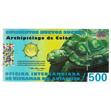Biljet, Ecuador, 500 Sucres, 2009, 2009-02-12, ISLAS GALAPAGOS, NIEUW