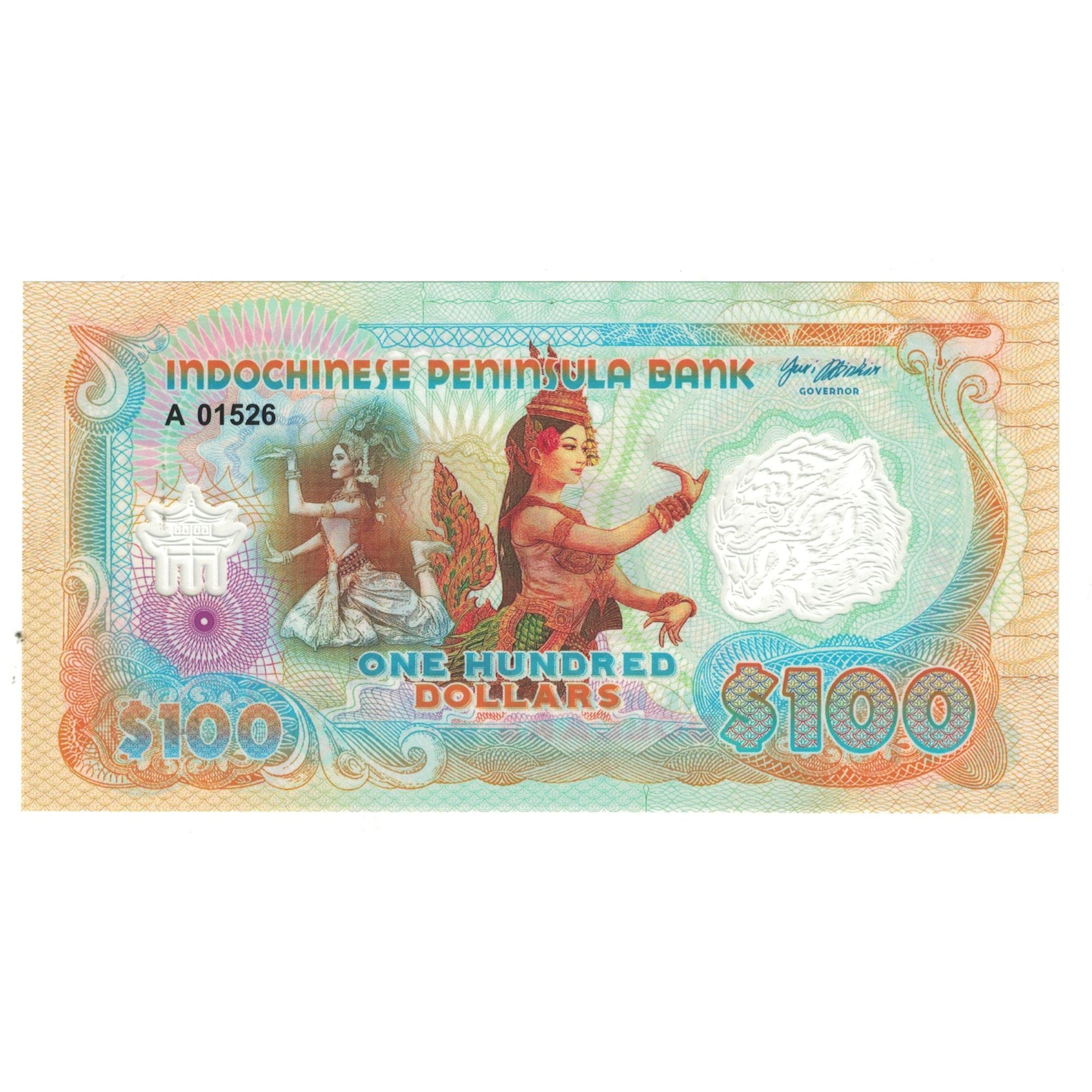 Billet, Indochine, 100 Dollars, 2020, NEUF