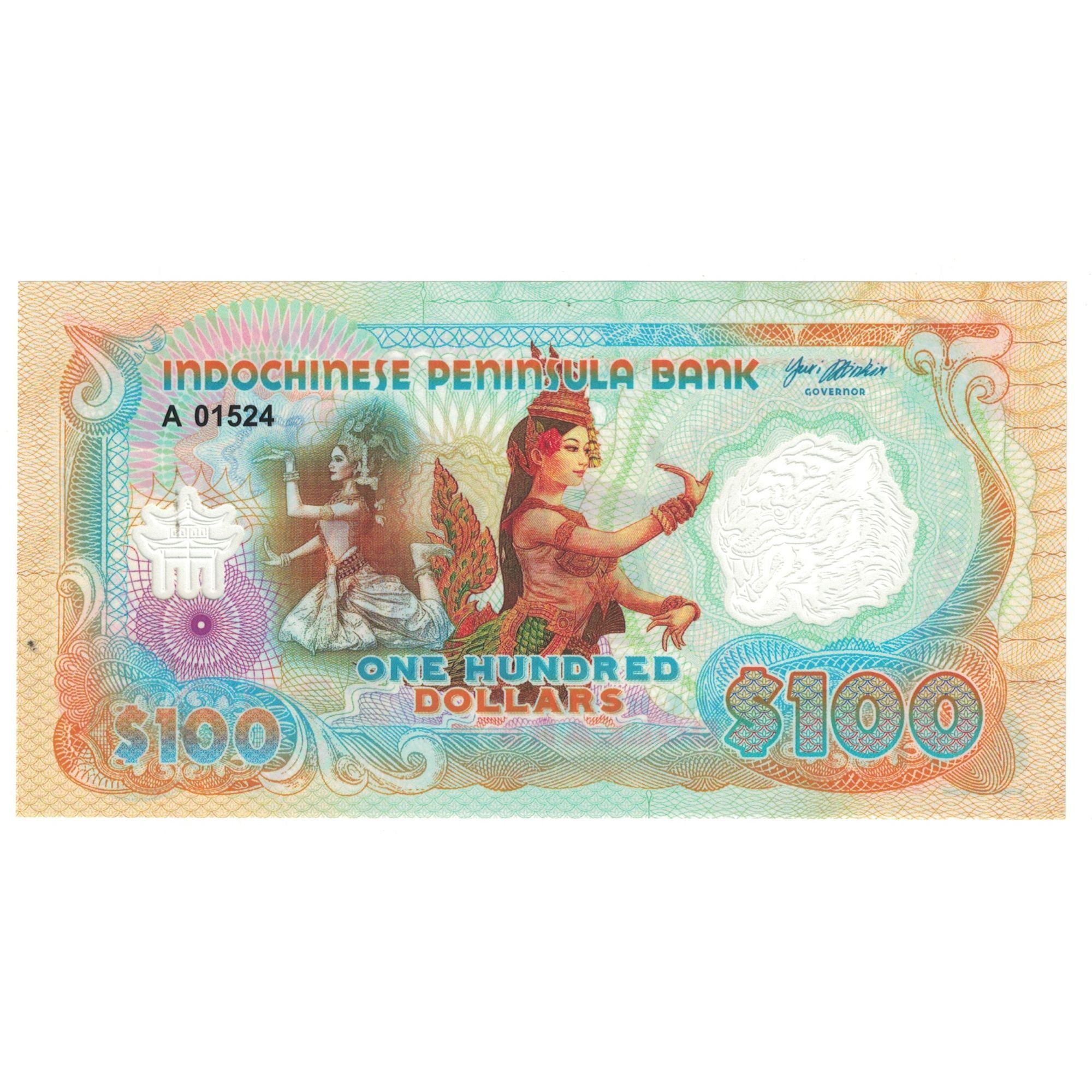 Billete, 100 Dollars, 2020, Indochina, UNC