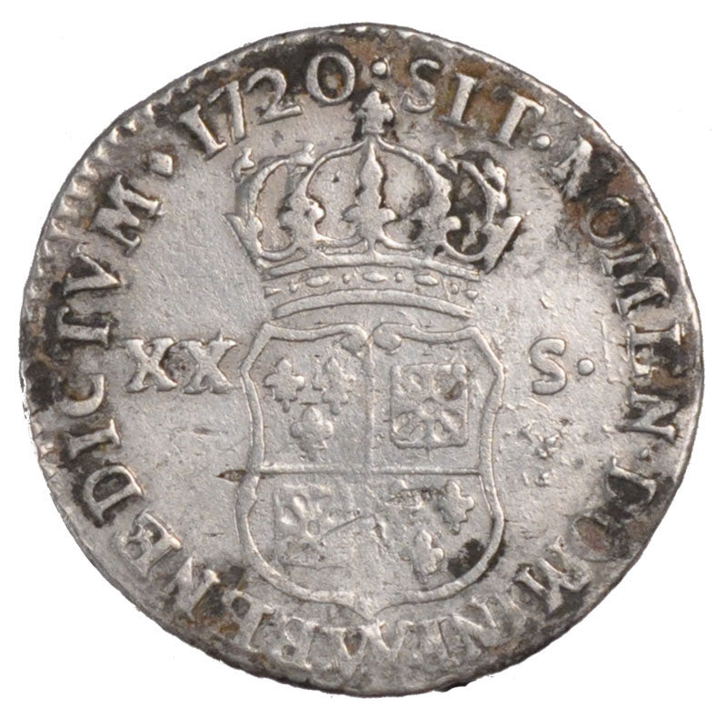 Louis XV, XX Sols de France-Navarre