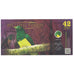 Banknote, Brazil, Dollar, 2019, 2019-08, ATLANTIC FOREST 42 DOLLARS, UNC(65-70)