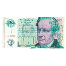 Banknote, Private proofs / unofficial, 2013, FANTASY BANKNOTE 1000 ZILCHY MUJAND