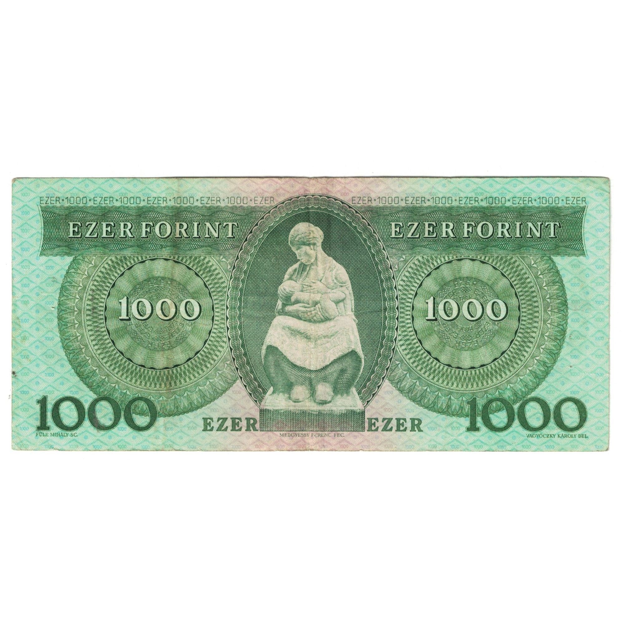 Banknote, Hungary, 1000 Forint, 1993, 1993-12-16, KM:176a, EF(40-45)
