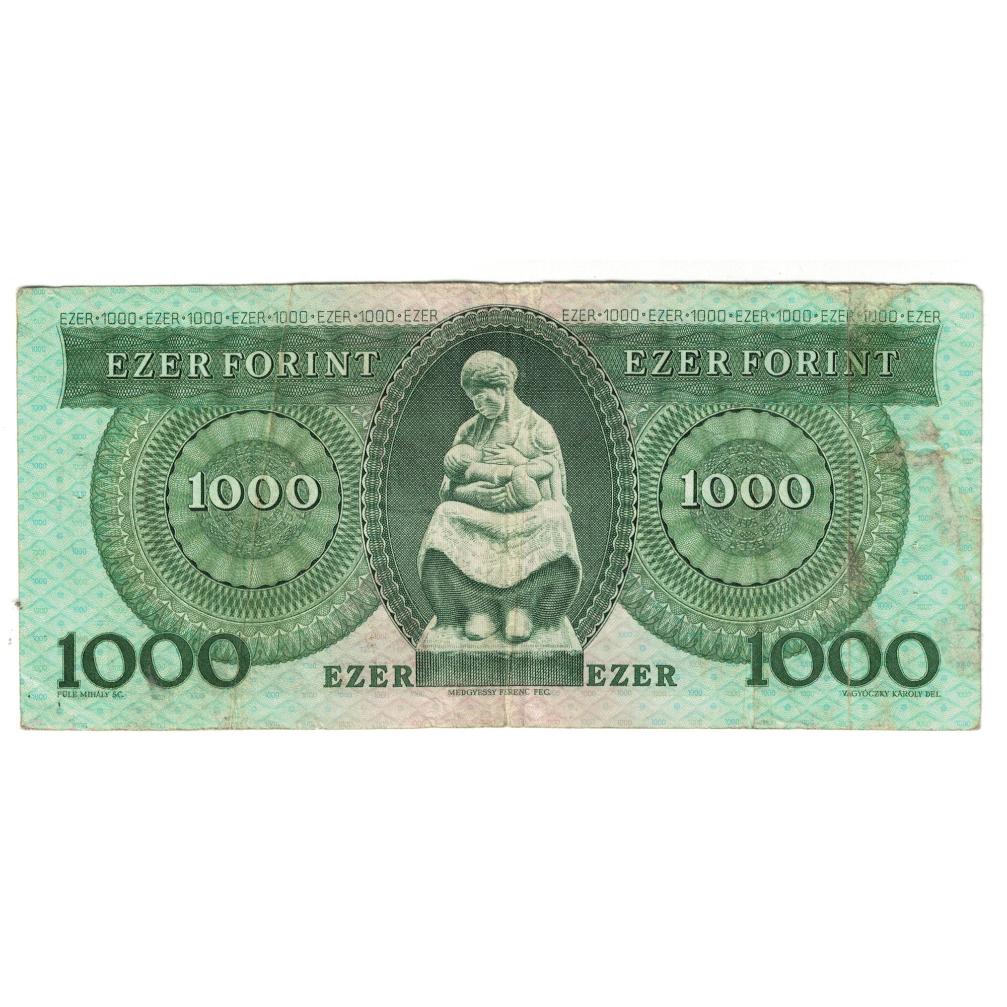 Banknote, Hungary, 1000 Forint, 1993, 1993-12-16, KM:176a, EF(40-45)
