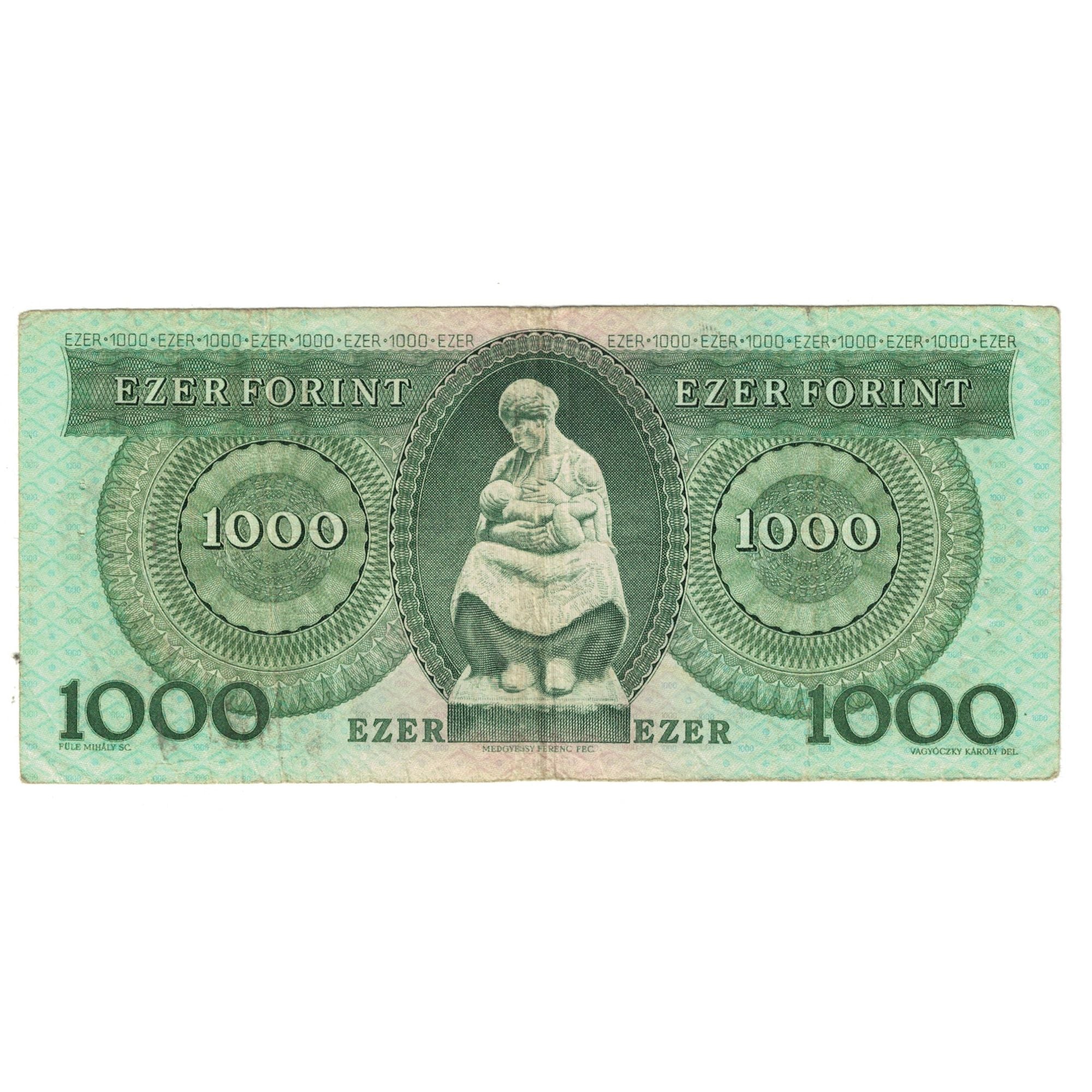 Banknote, Hungary, 1000 Forint, 1993, 1993-12-16, KM:176a, EF(40-45)