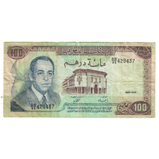 Billet, Maroc, 100 Dirhams, 1985/AH1405, KM:59b, TB