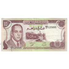 Biljet, Marokko, 10 Dirhams, 1985, KM:57a, TTB