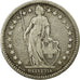 Coin, Switzerland, 2 Francs, 1878, Bern, EF(40-45), Silver, KM:21