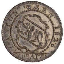 Switzerland, Batzen, 1826, Bern, KM #194.1, MS(60-62), Billon, 2.45