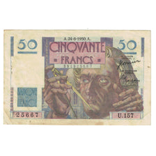 França, 50 Francs, Le Verrier, 1950, U.157 25667, EF(40-45), Fayette:20.16