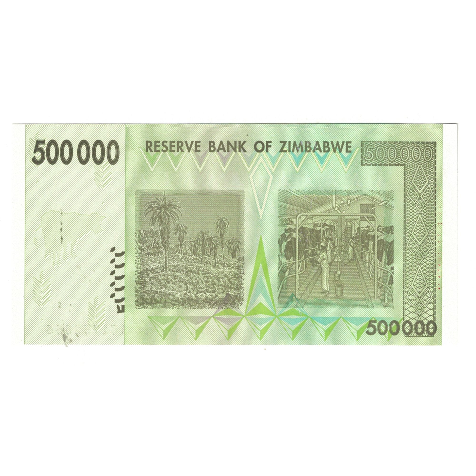 Banknote, Zimbabwe, 500,000 Dollars, 2008, KM:76a, UNC(65-70)