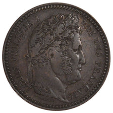 FRANCE, 3 Centimes, Paris, AU(50-53), Copper, Gadoury #116, 4.47