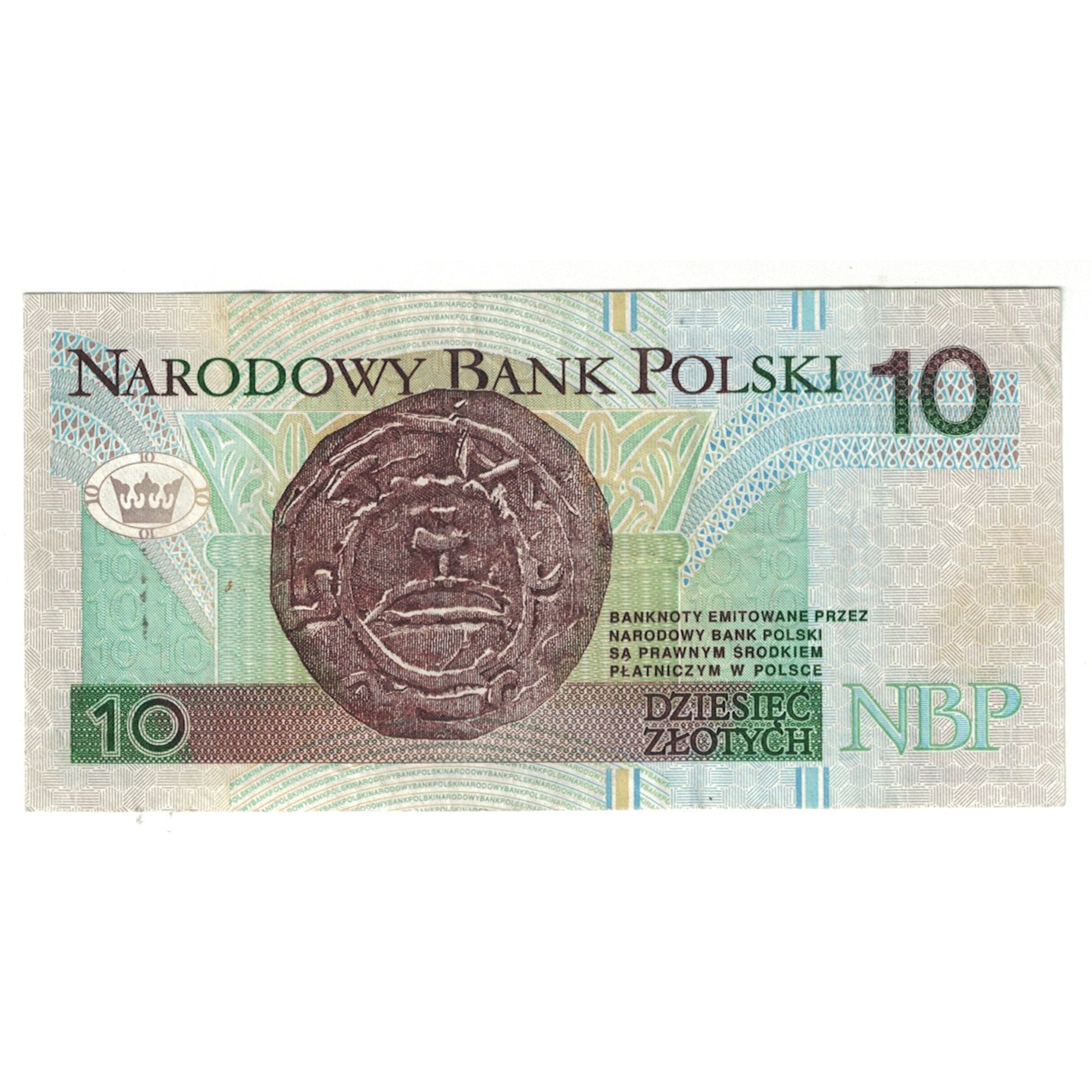 Banknote, Poland, 10 Zlotych, 1994, 1994-03-25, KM:173a, UNC(65-70)