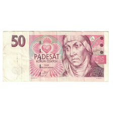 Banknot, Czechy, 50 Korun, 1997, KM:17, EF(40-45)