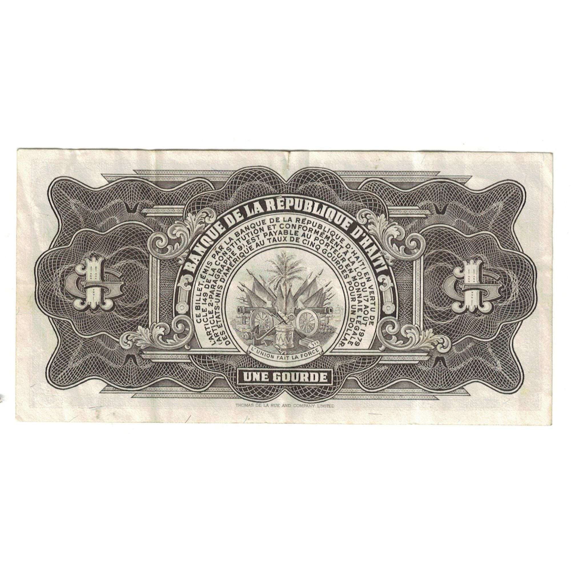 Banknote, Haiti, 1 Gourde, KM:239, EF(40-45)