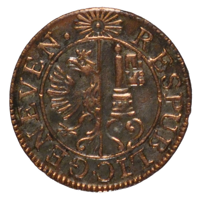 Suisse, Canton de Genève, 6 Deniers