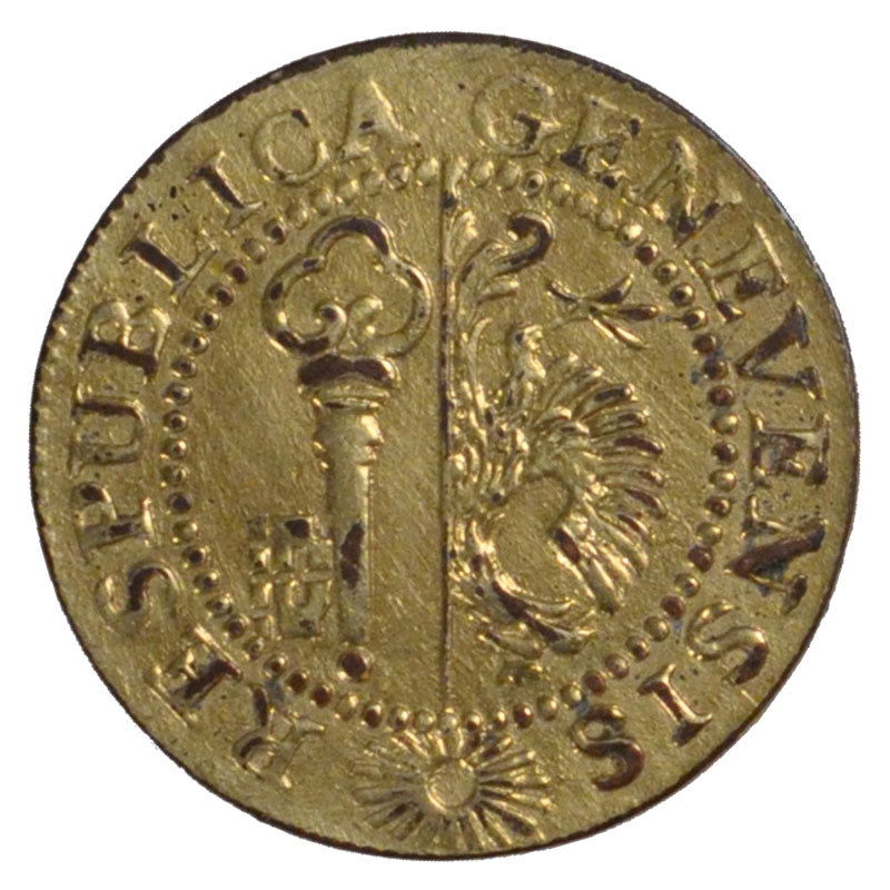 Switzerland, Sol, 1785, Genève, KM #87, AU(50-53), Billon, 1.04