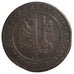 SWISS CANTONS, 6 Sols, 1795, Genève, KM #109a, VF(30-35), Copper, 2.54