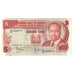 Nota, Quénia, 5 Shillings, 1981, 1981-01-01, KM:19a, UNC(65-70)