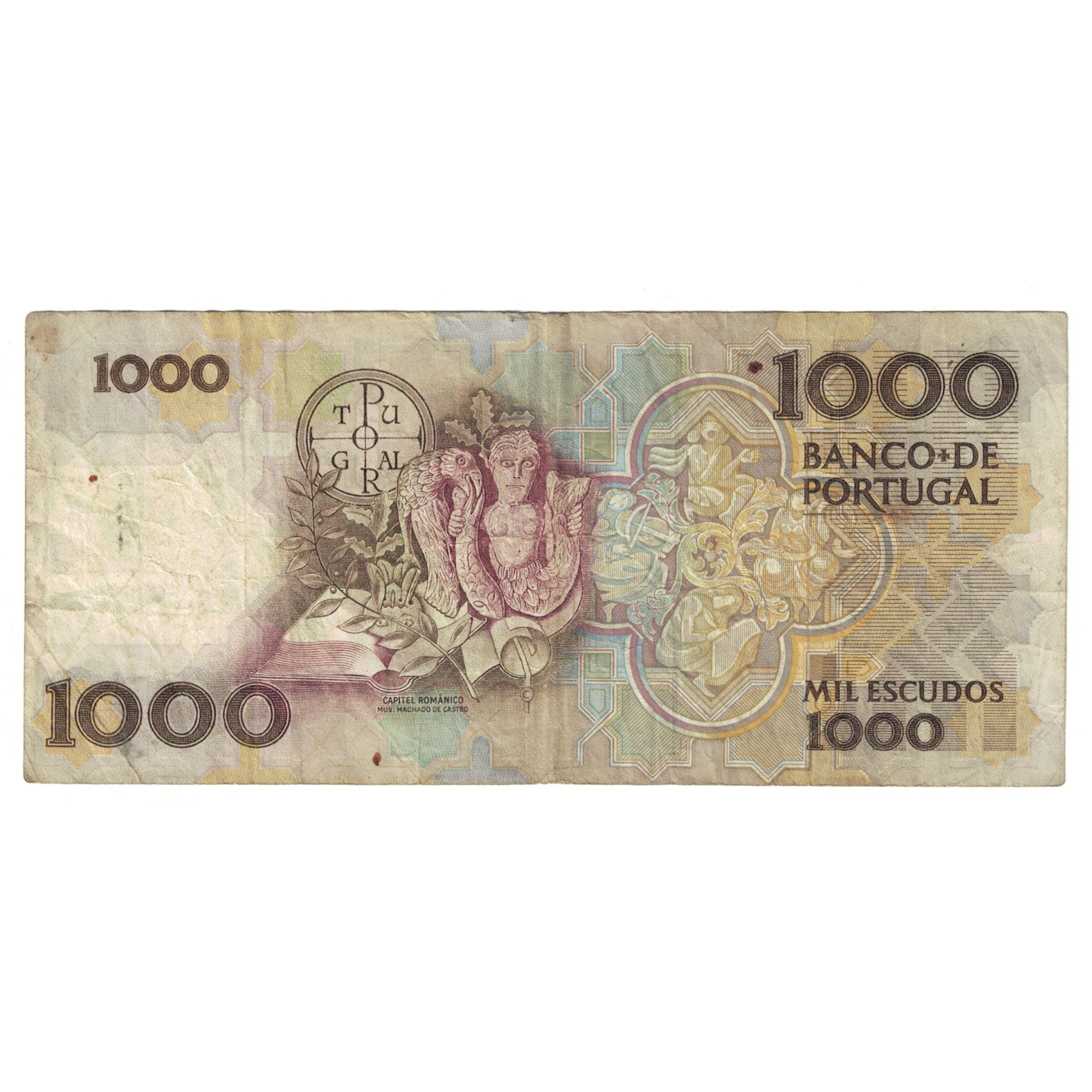 Banconote, Portogallo, 1000 Escudos, 1989, 1989-11-09, KM:181h, BB