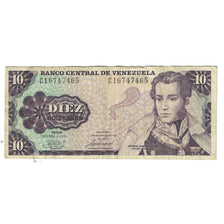 Nota, Venezuela, 10 Bolívares, 1981, 1981-10-06, KM:60a, VF(20-25)