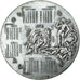 Frankreich, Medaille, Calendrier, Nouvelle Année, Adam et Eve, 1970, Anastase