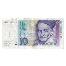 Banknote, GERMANY - FEDERAL REPUBLIC, 10 Deutsche Mark, 1993, 1993-10-01