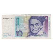 Banknote, GERMANY - FEDERAL REPUBLIC, 10 Deutsche Mark, 1993, 1993-10-01