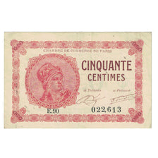 France, 50 Centimes, Other, 1920, E.90, PARIS, EF(40-45)
