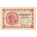 France, 50 Centimes, Other, 1920, J.15, PARIS, UNC(63)