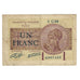 France, 1 Franc, 1922, G.38, PARIS, VF(20-25)