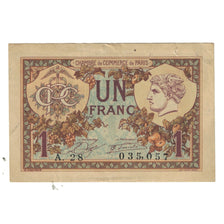 France, Paris, 1 Franc, 1920, EF(40-45), Pirot:97-36
