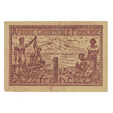 Banknote, French West Africa, 1 Franc, KM:34a, VF(20-25)