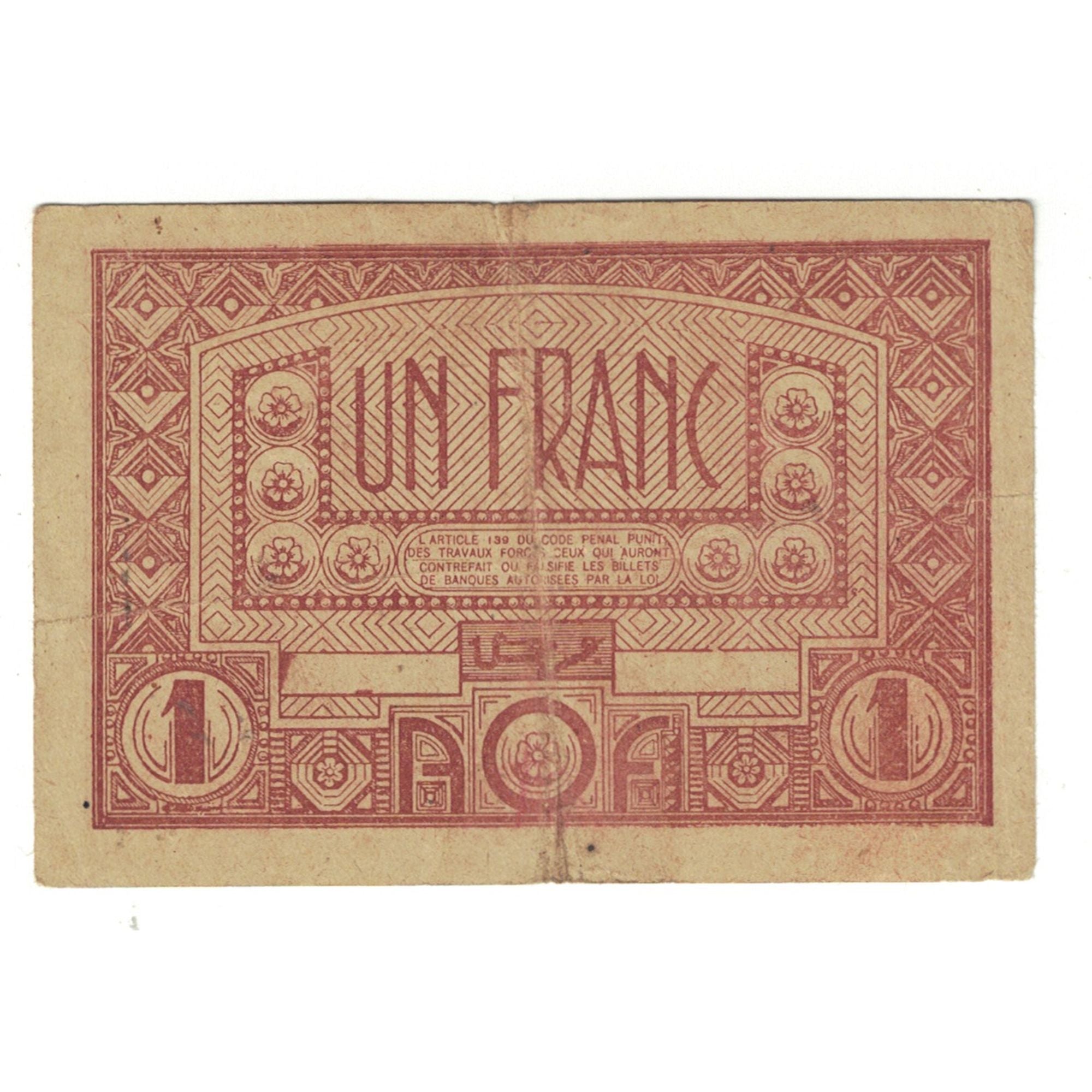 Banknote, French West Africa, 1 Franc, KM:34a, VF(20-25)
