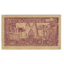 Nota, África Ocidental Francesa, 0.50 Franc, Undated (1944), KM:33a, VF(20-25)