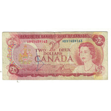 Biljet, Canada, 2 Dollars, 1974, KM:86a, TB