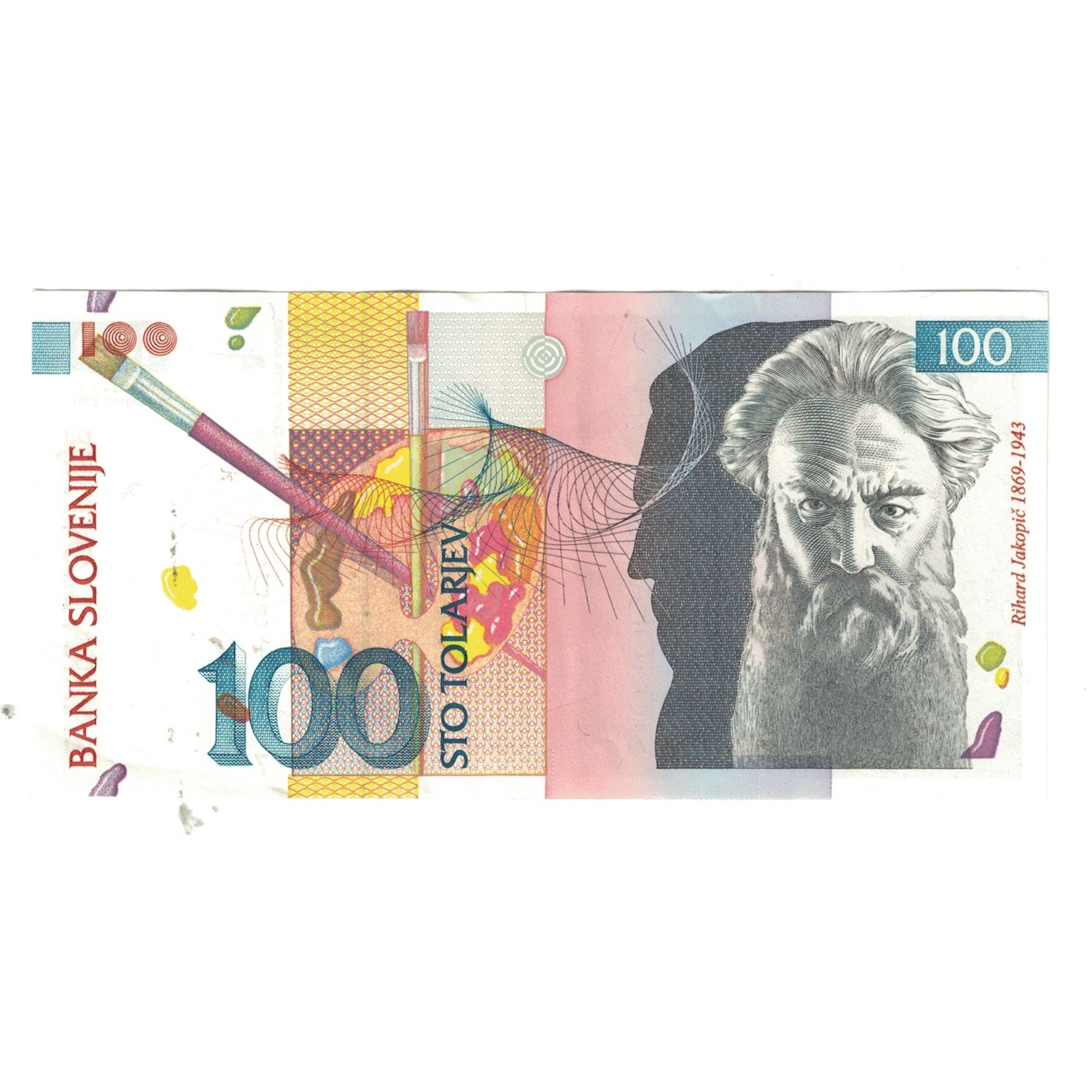 Billet, Slovénie, 100 Tolarjev, 1992, 1992-01-15, KM:31a, NEUF